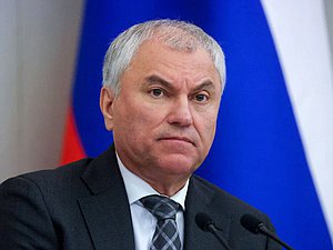 Chairman of the State Duma Vyacheslav Volodin