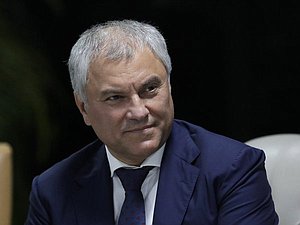 Jefe de la Duma Estatal Vyacheslav Volodin