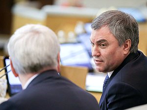 Председатель Государственной Думы Вячеслав Володин