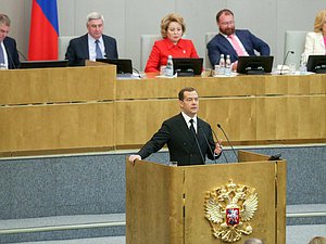 Председатель Правительства РФ Дмитрий Медведев