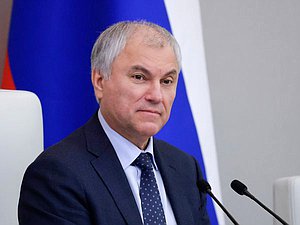 Председатель Государственной Думы Вячеслав Володин