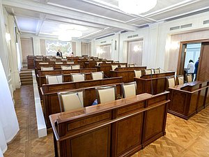 Зал заседаний Совета Государственной Думы