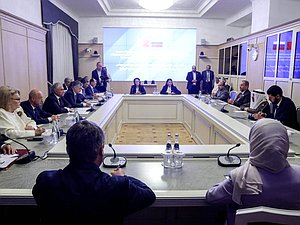 Meeting of Chairman of the State Duma Vyacheslav Volodin and Chairman of Shura Council of the Kingdom of Bahrain Ali Bin Saleh Al Saleh