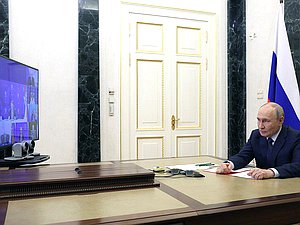 Совещание с членами Совета Безопасности. Фото: kremlin.ru