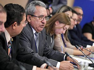 Presidente del Parlamento Centroamericano (PARLACEN) Amado Cerrud Acevedo