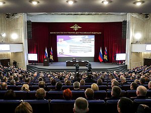 Расширенное заседание коллегии МВД России