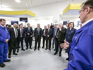 В ходе посещения «Ямал СПГ»