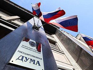 Дума здание флаг