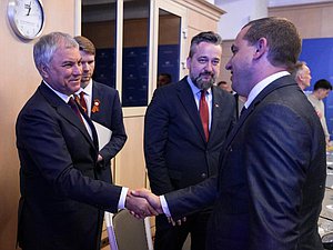 Chairman of the State Duma Vyacheslav Volodin