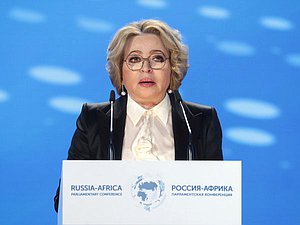 Speaker of the Federation Council Valentina Matvienko