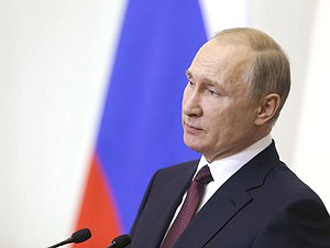 Президент РФ Владимир Путин