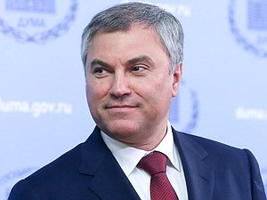 Chairman of the State Duma Vyacheslav Volodin