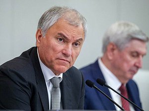Chairman of the State Duma Vyacheslav Volodin
