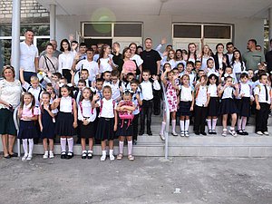 Басанский и дети