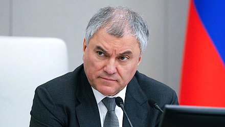 Председатель Государственной Думы Вячеслав Володин