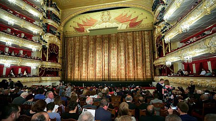 Visit of participants of the International Forum ”Development of Parliamentarism“ to the State Academic Bolshoi Theatre of Russia