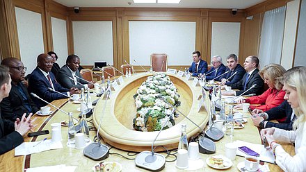 Встреча членов Комитета по контролю с членами делегации парламента Королевства Эсватини