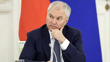 Председатель Государственной Думы Вячеслав Володин
