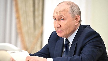 Президент РФ Владимир Путин. Фото: пресс-служба Президента РФ