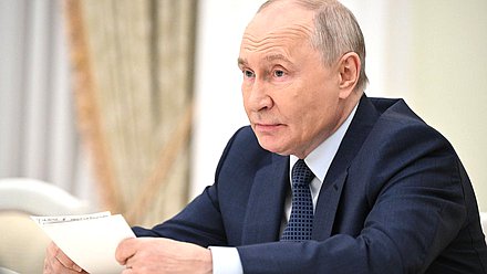 Президент РФ Владимир Путин. Фото: пресс-служба Президента РФ