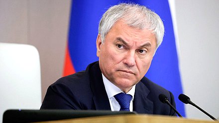 Председатель Государственной Думы Вячеслав Володин