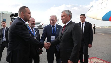 Working visit of Chairman of the State Duma Vyacheslav Volodin to Kazakhstan