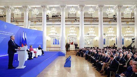 Заседание Совета законодателей РФ при Федеральном Собрании РФ