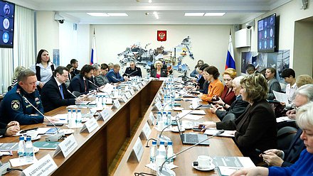 Круглый стол Комитета по защите семьи, вопросам отцовства, материнства и детства на тему «Проблемы деструктивного и аутодеструктивного поведения в современной подростково-молодежной среде»