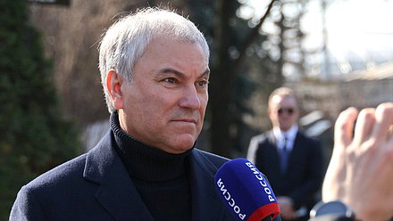 Председатель Государственной Думы Вячеслав Володин