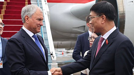 Chairman of the State Duma Vyacheslav Volodin