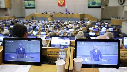 plenary session Volodin