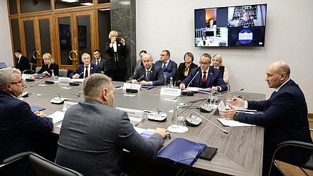 Заседание Комиссии Совета законодателей по координации законотворческой деятельности и мониторингу законодательства