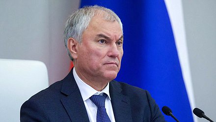 Председатель Государственной Думы Вячеслав Володин