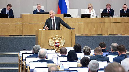 Председатель Государственной Думы Вячеслав Володин