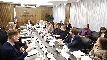 Заседание рабочей группы Комитета по физической культуре и спорту на тему «Развитие спорта высоких технологий в Российской Федерации»