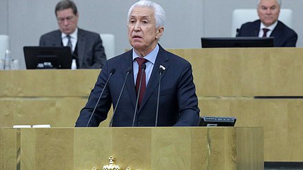 Руководитель фракции "Единая Россия" Владимир Васильев