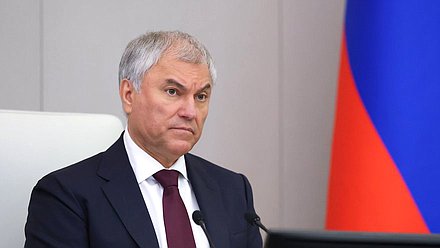Председатель Государственной Думы Вячеслав Володин
