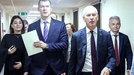 Министр спорта РФ Михаил Дегтярев и Председатель Комитета по физической культуре и спорту Олег Матыцин