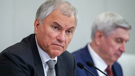 Председатель Государственной Думы Вячеслав Володин