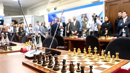 Первый открытый Кубок Профсоюзной организации Государственной Думы по шахматам, приуроченный к 80-летию Победы в Великой Отечественной войне