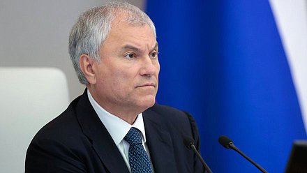 Председатель Государственной Думы Вячеслав Володин
