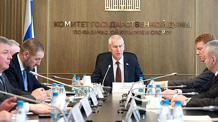 Председатель Комитета по физической культуре и спорту Олег Матыцин