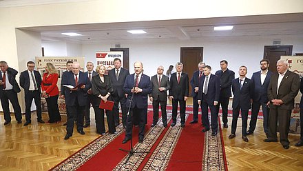 Открытие выставки «Голос русской земли» (к 110-летию со дня рождения М.Н.Мордасовой)
