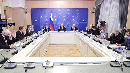 Meeting of the Commission on the Investigation of Foreign Interference in Russia's Internal Affairs