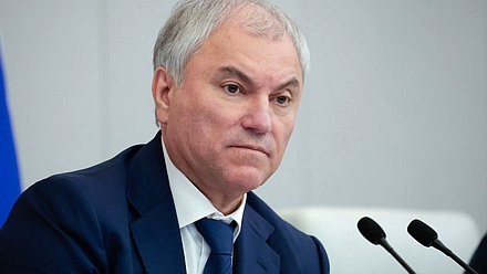 Председатель Государственной Думы Вячеслав Володин