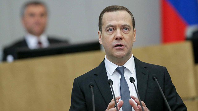 Председатель Правительства РФ Дмитрий Медведев