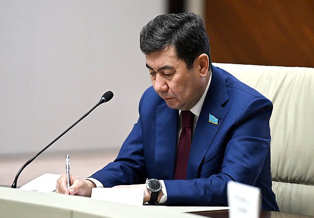 Председатель Мажилиса Парламента Республики Казахстан Ерлан Кошанов