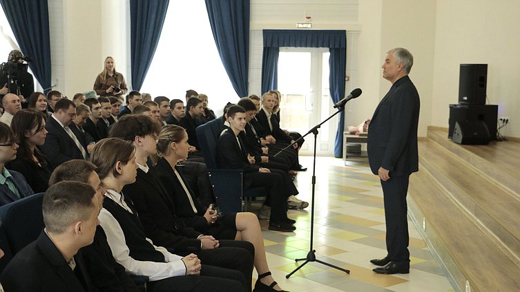 Рабочая поездка Председателя ГД Вячеслава Володина в Смоленскую область