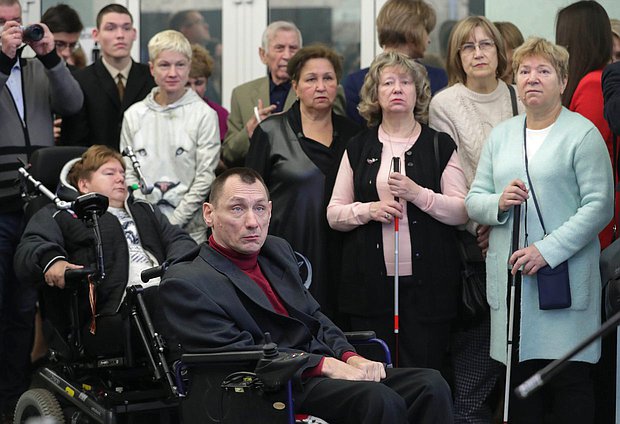 Открытие выставки, приуроченной к Международному дню инвалидов