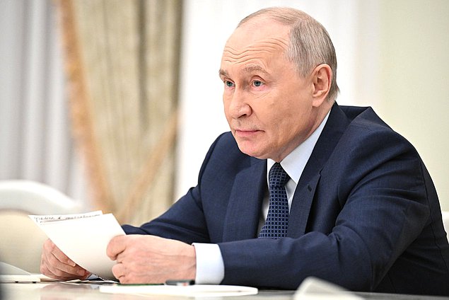 Президент РФ Владимир Путин. Фото: пресс-служба Президента РФ